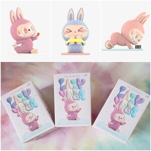 3 x Labubu NIB Lazy Yoga Series Figures THE MONSTERS Pop Mart - You Choose!